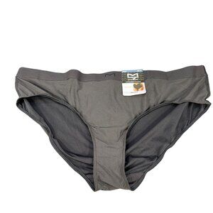 Maidenform Womens Size 3XL 10 Panty Hipster Cute Back Keyhole Cutout Black New